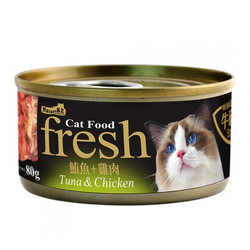 4712257320164(E)紐崔克(貓)罐鮪魚+雞肉80g