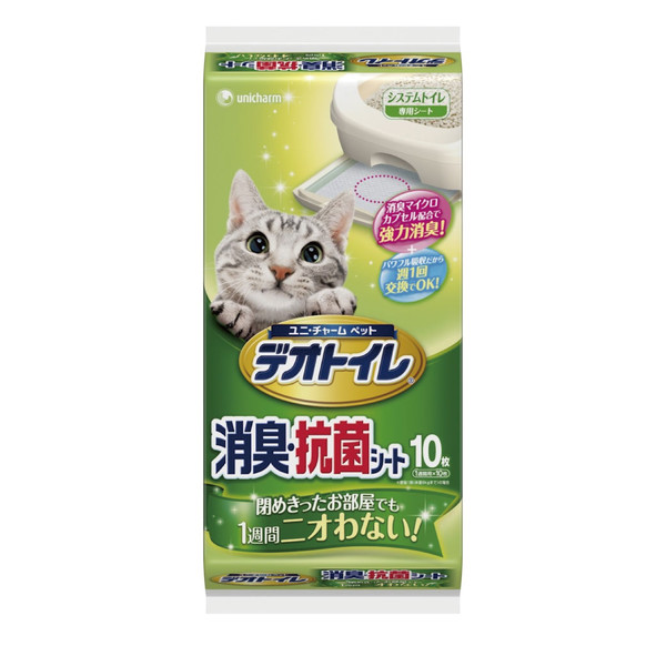 【Unicharm 嬌聯】一週間減臭抗菌貓尿墊-10片