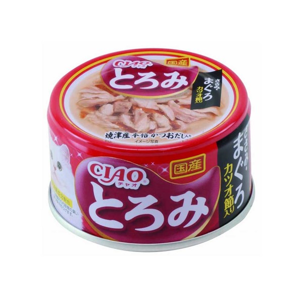 4901133061769CIAO多樂米濃湯罐(雞肉+鮪魚+柴魚片)80g