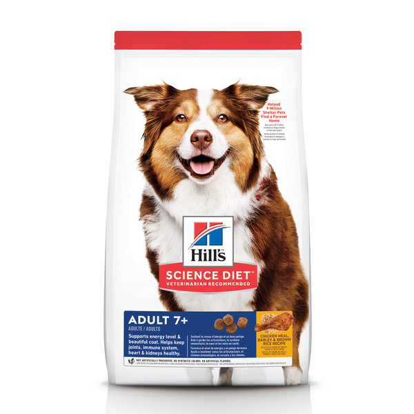 【Hill's 希爾思】高齡犬 雞肉、大麥與糙米 (3/6.8/14.9公斤)