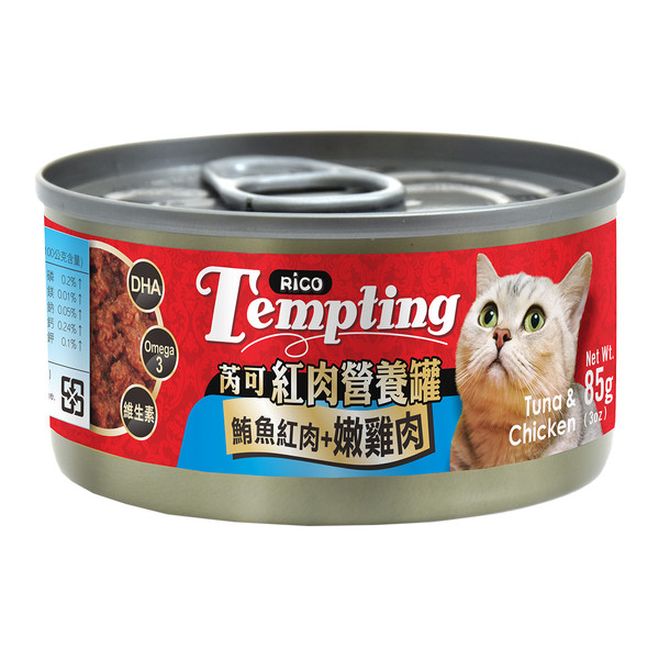 【海派6入組】RICO 芮可-紅肉營養貓用副食罐 (85g / 170g)