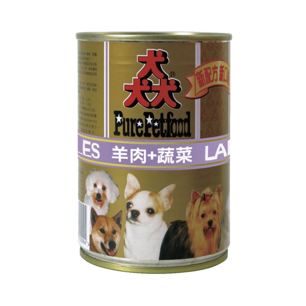 【即期促銷】Pure猋 猋罐頭羊肉+蔬菜400g罐(24/箱)