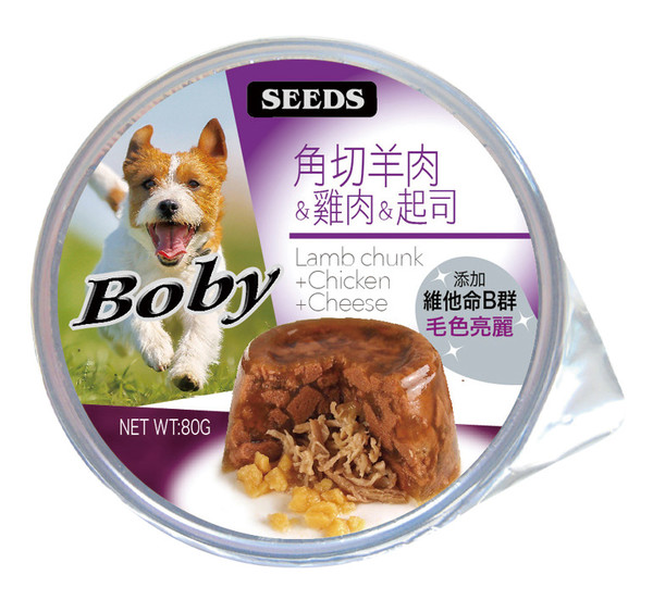 BOby餐杯(角切羊+雞肉+起司)80g-罐(24/箱) 4719865825159