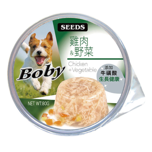 BOby餐杯(雞肉+野菜)80g-罐(24/箱) 4719865825128