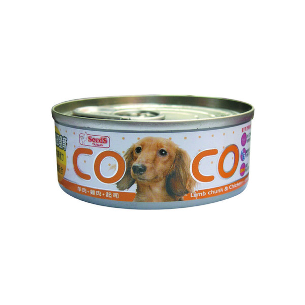 CoCo機能狗(羊肉+雞肉+起司)80g-罐(24/箱) 4719865822332