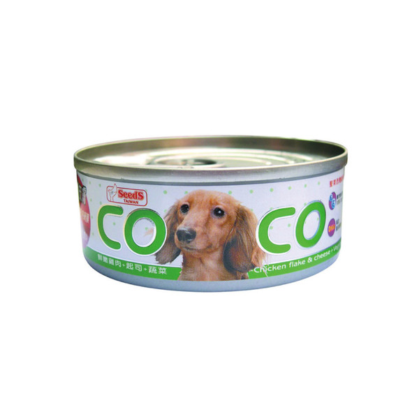 CoCo機能狗(鮮嫩雞+起+蔬菜)80g-罐(24/箱) 4719865822578