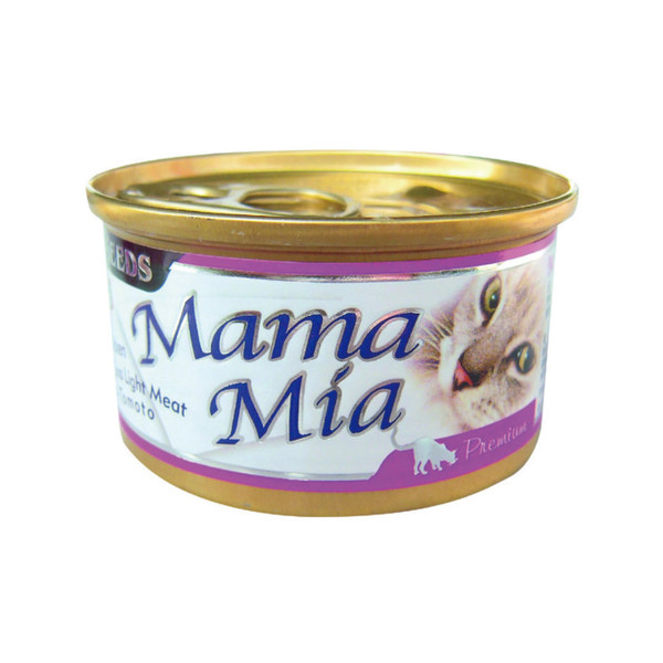MAMAMIA貓餐(雞+鮪魚+蝦肉)85g-罐(24/箱)4719865826118