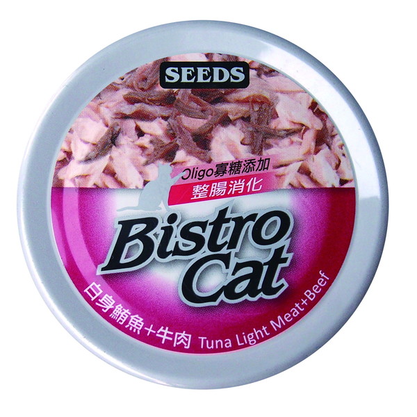 【12入組】惜時SEEDS   Bistro cat特級銀貓餐鮪魚80g
