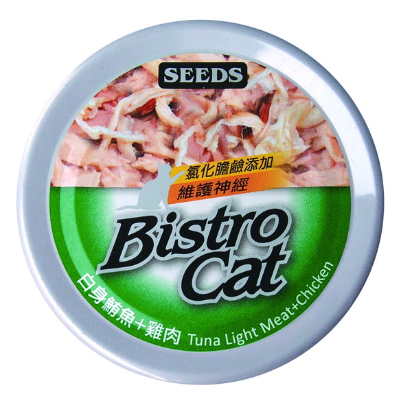 特級銀貓餐(鮪魚+雞肉)80g-罐(24/箱)4719865820444