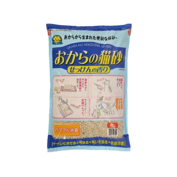 【日本OKARA】清新皂香豆腐砂6L