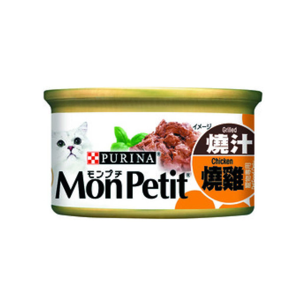 【貓倍麗MonPetit】美國經典主食罐-85g  共5種口味