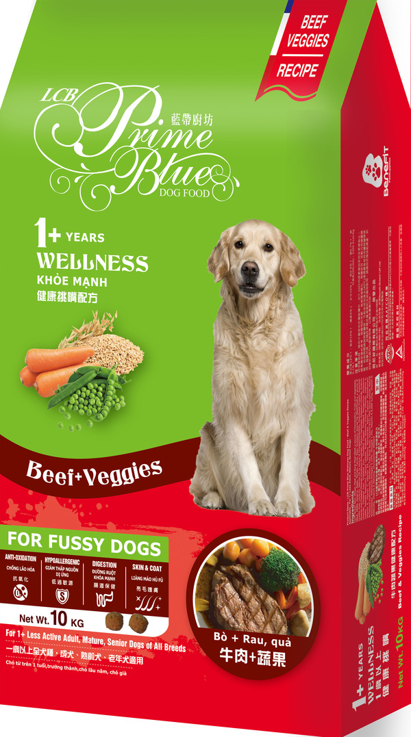 藍帶廚坊(犬)健康挑嘴狗牛肉蔬果1.5kg 4712013806710