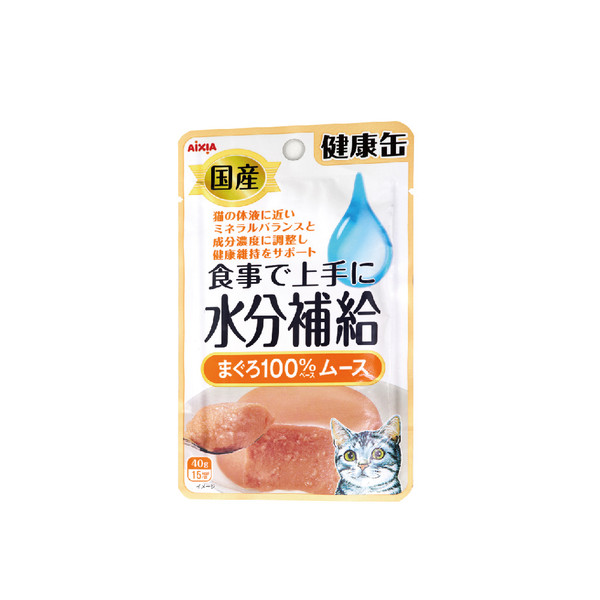 【即期促銷】 Aixia水分補給軟包40g 鮪魚慕斯/鮪魚片狀