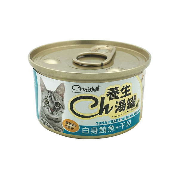 CH養生湯罐-白身鮪魚+干貝80g 4711481505842