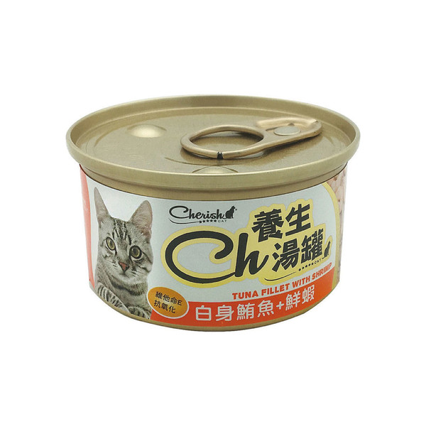 CH養生湯罐-白身鮪魚+鮮蝦80g1211077100