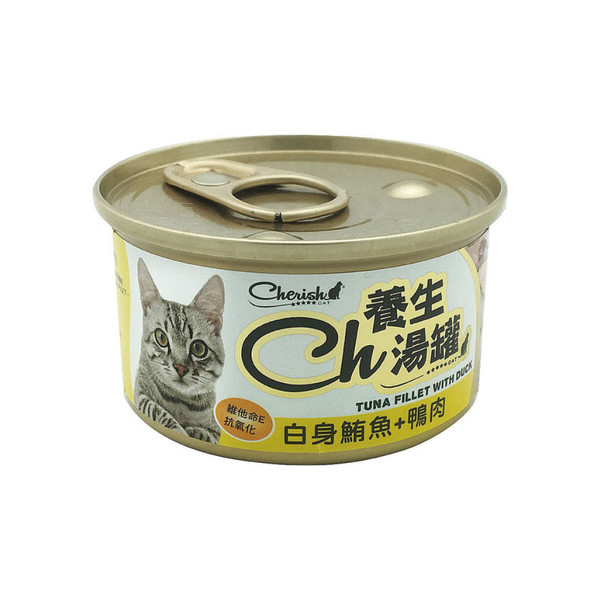 CH養生湯罐-白身鮪魚+鴨肉80g 4711481505897