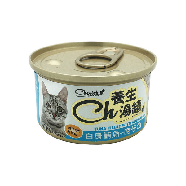 CH養生湯罐-白身鮪魚+吻仔魚80g 4711481505903