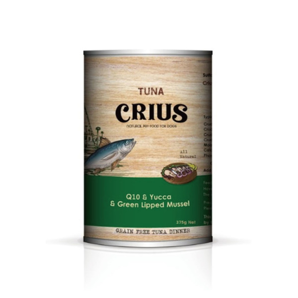642872501539	Ceres克瑞斯紐西蘭天然主食[狗]罐-鮮鮪魚(375G)-(12/箱)