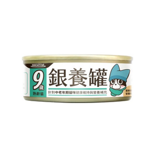 4710345541460 汪喵-老貓營養主食罐80g野生鰹魚(小罐)