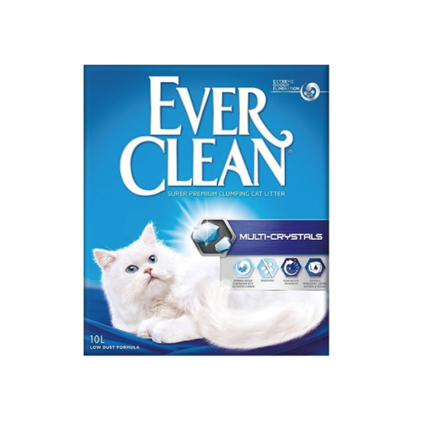 (礦)EVER CLEAN藍鑽歐規水晶結塊貓砂10L