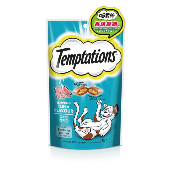 TEMPTATIONS貓餡餅-香誘鮮鮪口味85g