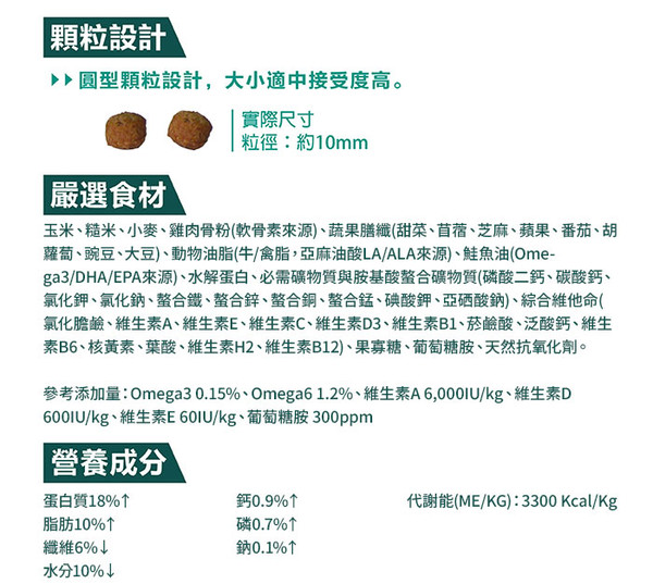 【藍帶廚坊】健康挑嘴狗雞肉蔬果1.5kg/10kg