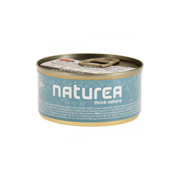 Naturea歐金天然無穀物貓主食罐(鱒魚+鮭魚)85g