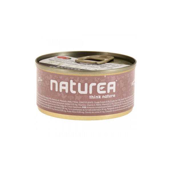 Naturea歐金天然無穀物貓主食罐(太平洋白魚+蘋果)85g