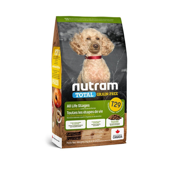 【即期促銷】紐頓nutram T29 無穀迷你犬糧(羊肉)2kg