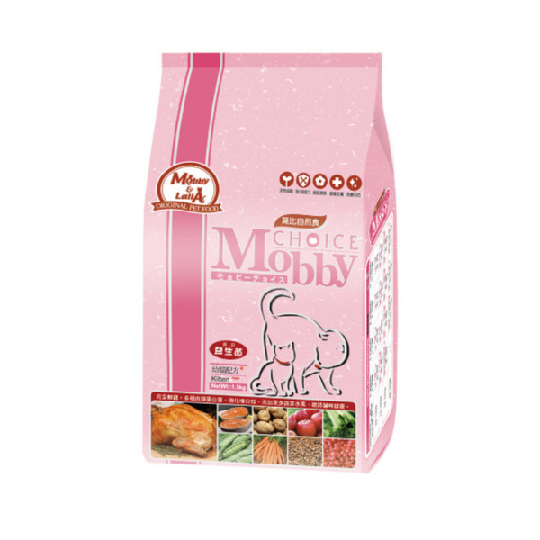 【Mobby 莫比】幼貓懷孕授乳貓專業配方飼料-雞肉&米1.5kg