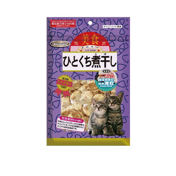 【Armonto阿曼特】貓用零食無鹽無漂白凍乾(鱈魚) 30g