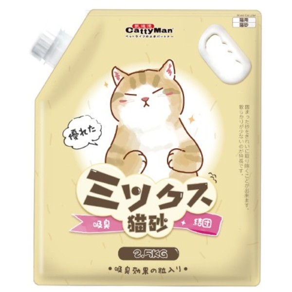 CattyMan混和豆腐貓砂2.5kg