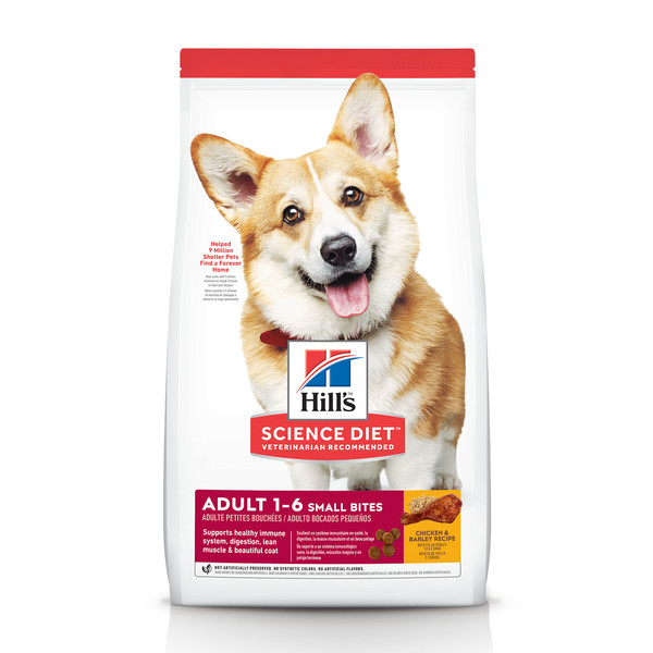 【Hill's 希爾思】成犬 小顆粒 雞肉與大麥 2公斤/6.8公斤/12公斤
