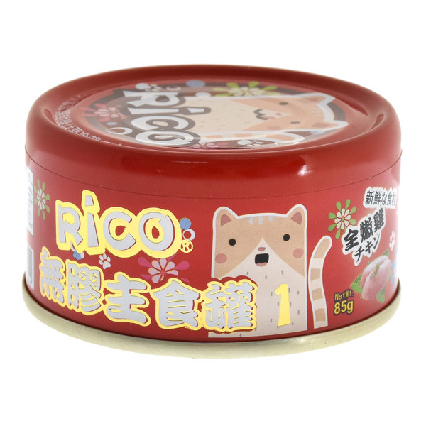 RICO無膠貓用主食罐85g-共7種口味
