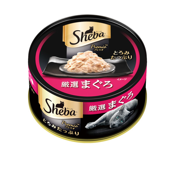 Sheba日式黑罐-成貓專用鮮煮鮪魚75g