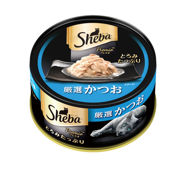Sheba日式黑罐-成貓專用鮮煮鰹魚75g