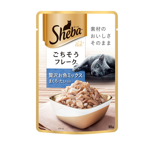 【SHEBA®】日式鮮饌包(白金邊)-鮮魚總匯/海陸總匯/海洋總匯35g