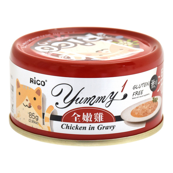 芮可RICO無膠貓用副食鮮湯罐85g-共4種口味