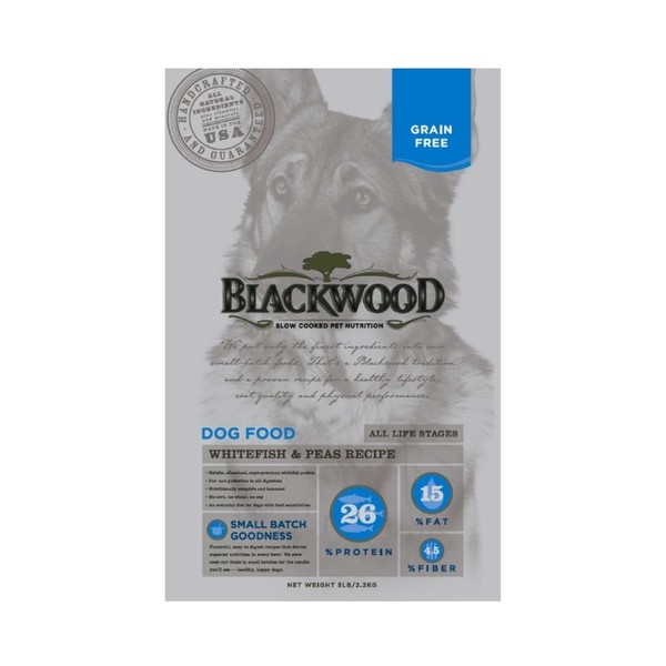 BLACKWOOD 柏萊富 極鮮無穀 全齡 低敏呵護配方(白鮭魚+豌豆)15lb