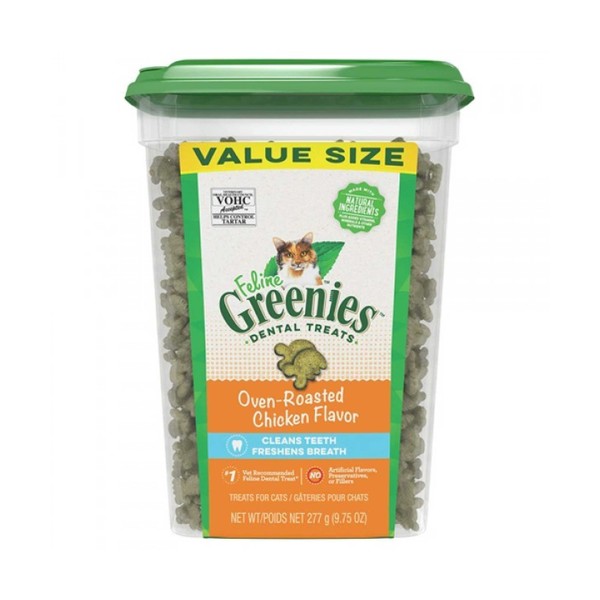 【Greenies 健綠】健綠貓咪潔牙餅9.75oz-共四種口味