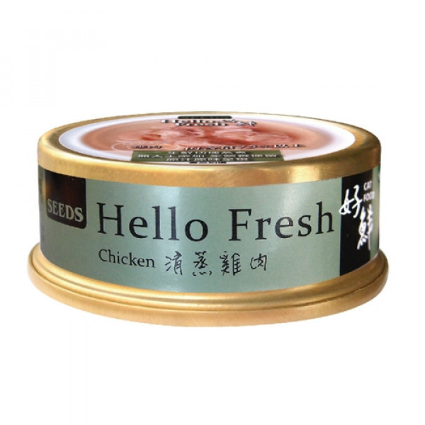 【海派6入組】 惜時SEEDS-Hello Fresh好鮮原汁貓湯罐 50g 