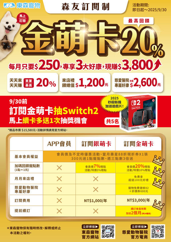 金卡抽SWITCH
