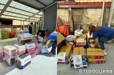 東森寵物為光復毛孩加油！　顧客一句話店長募集千份糧送災區