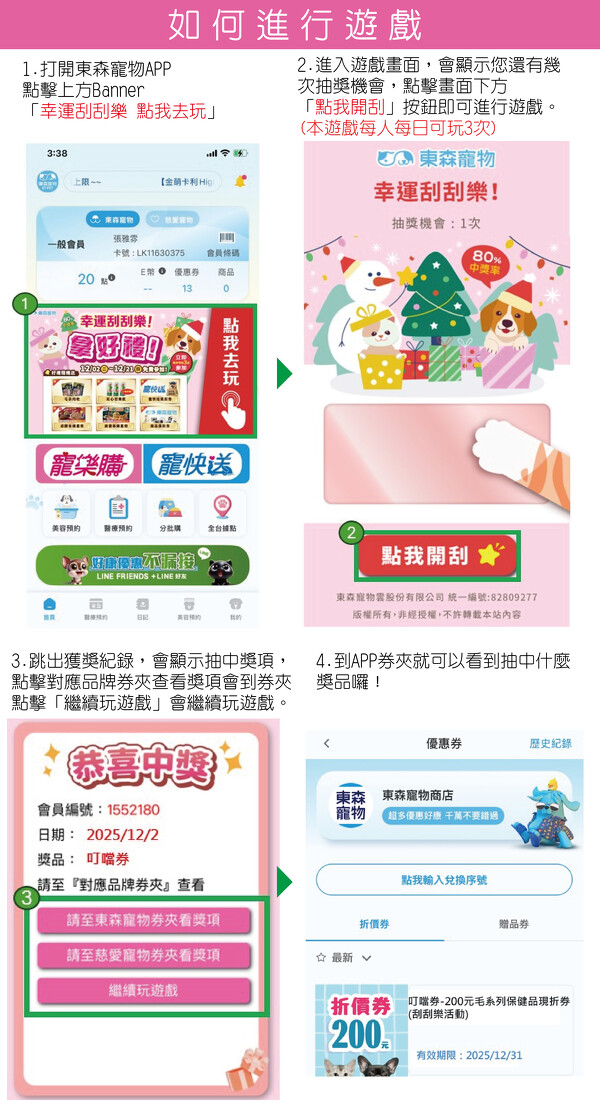 刮刮樂遊戲流程圖