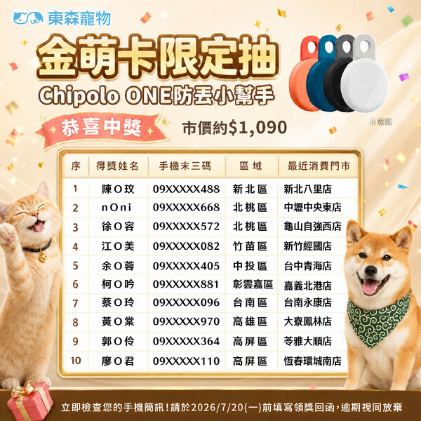 6月金卡抽獎 6月金卡抽獎